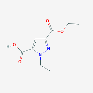 5-Ethoxycarbonyl-2-ethylpyrazole-3-carboxylic acid