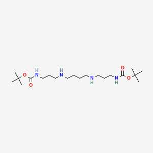 molecular formula C20H42N4O4 B2940851 N1,N12-Di-boc-spermine 