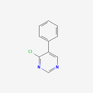 molecular formula C10H7ClN2 B2940865 4-Chloro-5-phenylpyrimidine CAS No. 60122-80-7