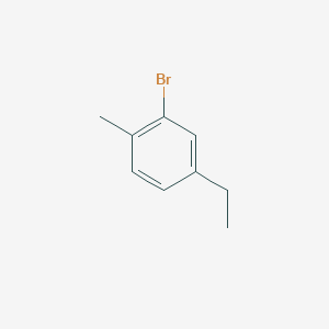 molecular formula C9H11Br B2941036 2-Bromo-4-ethyl-1-methylbenzene CAS No. 17070-97-2
