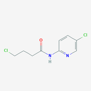 molecular formula C9H10Cl2N2O B2941138 4-chloro-N-(5-chloropyridin-2-yl)butanamide CAS No. 339014-78-7