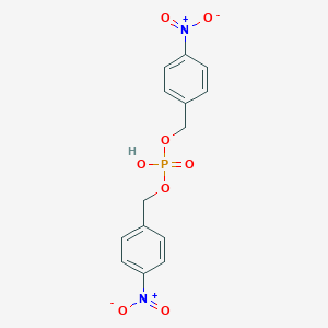 molecular formula C14H13N2O8P B029413 Bis(4-nitrobenzyl) hydrogen phosphate CAS No. 14390-40-0