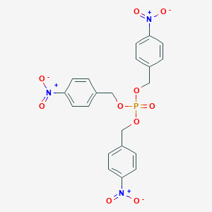molecular formula C21H18N3O10P B029414 Tris(p-nitrobenzyl) Phosphate CAS No. 66777-93-3