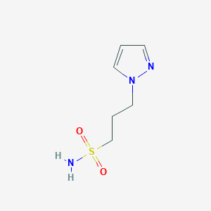 3-(1H-Pyrazol-1-yl)propane-1-sulfonamide