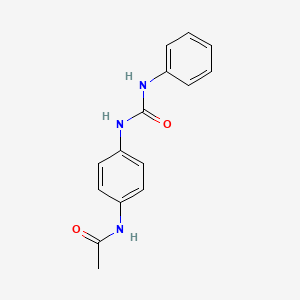 N-{4-[(anilinocarbonyl)amino]phenyl}acetamide