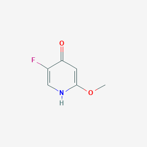 molecular formula C6H6FNO2 B2941668 5-Fluoro-2-methoxypyridin-4-ol CAS No. 1883698-71-2; 51173-14-9