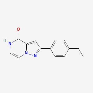 2-(4-ethylphenyl)pyrazolo[1,5-a]pyrazin-4(5H)-one