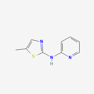 molecular formula C9H9N3S B2941748 5-methyl-N-(pyridin-2-yl)thiazol-2-amine CAS No. 402719-18-0