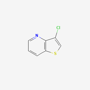 molecular formula C7H4ClNS B2941796 3-Chlorothieno[3,2-b]pyridine CAS No. 94191-11-4