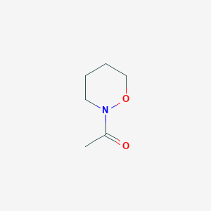 molecular formula C6H11NO2 B2941897 1-(Oxazinan-2-yl)ethanone CAS No. 855401-36-4