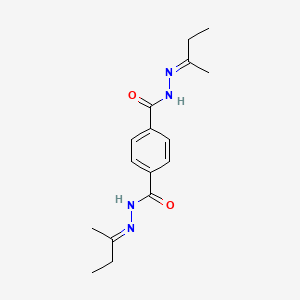 (N'1E,N'4E)-N'1,N'4-di(butan-2-ylidene)terephthalohydrazide
