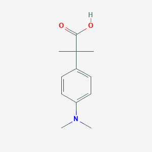 2-[4-(Dimethylamino)phenyl]-2-methylpropanoic acid