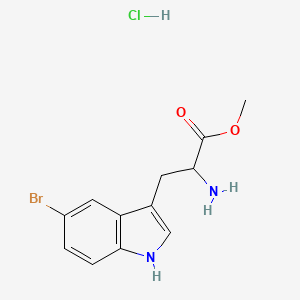 methyl 2-amino-3-(5-bromo-1H-indol-3-yl)propanoate hydrochloride