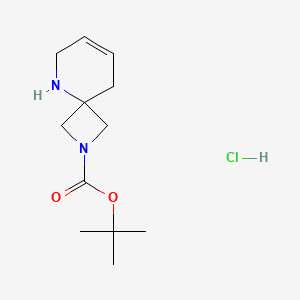 Tert-butyl 2,5-diazaspiro[3.5]non-7-ene-2-carboxylate;hydrochloride