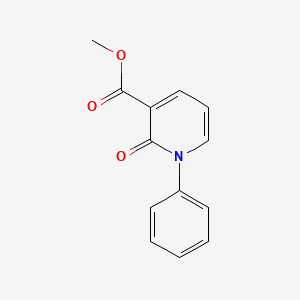 molecular formula C13H11NO3 B2942187 Methyl 2-oxo-1-phenyl-1,2-dihydropyridine-3-carboxylate CAS No. 868171-80-6