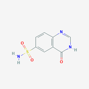 6-Quinazolinesulfonamide, 3,4-dihydro-4-oxo-