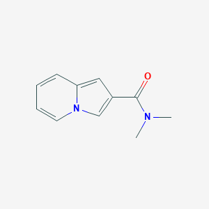 molecular formula C11H12N2O B2942305 N,N-dimethylindolizine-2-carboxamide CAS No. 160205-87-8