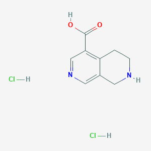 5,6,7,8-Tetrahydro-2,7-naphthyridine-4-carboxylic acid dihydrochloride