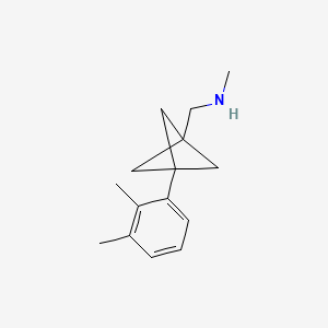 1-[3-(2,3-Dimethylphenyl)-1-bicyclo[1.1.1]pentanyl]-N-methylmethanamine
