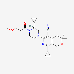 molecular formula C25H34N4O3 B2942324 Mutant IDH1-IN-4 