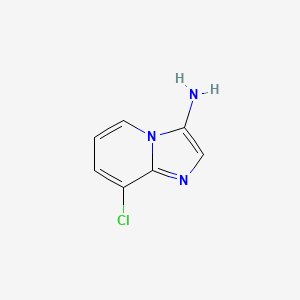 molecular formula C7H6ClN3 B2942452 8-Chloroimidazo[1,2-a]pyridin-3-amine CAS No. 1427372-54-0