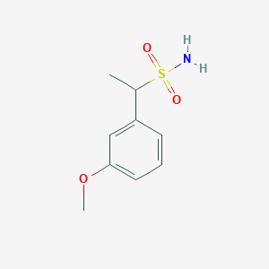 B2942694 1-(3-Methoxyphenyl)ethane-1-sulfonamide CAS No. 1250487-60-5