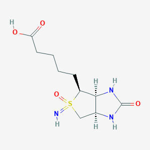 5-[(3As,4S,6aR)-5-imino-2,5-dioxo-1,3,3a,4,6,6a-hexahydrothieno[3,4-d]imidazol-4-yl]pentanoic acid