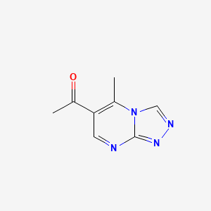 1-{5-Methyl-[1,2,4]triazolo[4,3-a]pyrimidin-6-yl}ethan-1-one