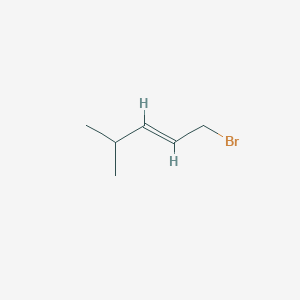 molecular formula C6H11Br B2942888 1-Bromo-4-methylpent-2-ene CAS No. 927-53-7