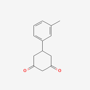molecular formula C13H14O2 B2942889 5-(3-Methylphenyl)cyclohexane-1,3-dione CAS No. 762243-26-5