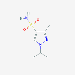 3-Methyl-1-propan-2-ylpyrazole-4-sulfonamide