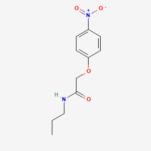 2-(4-nitrophenoxy)-N-propylacetamide