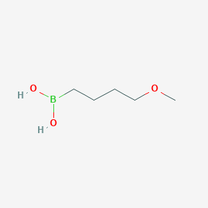 molecular formula C5H13BO3 B2943082 (4-Methoxybutyl)boronic acid CAS No. 1919893-22-3