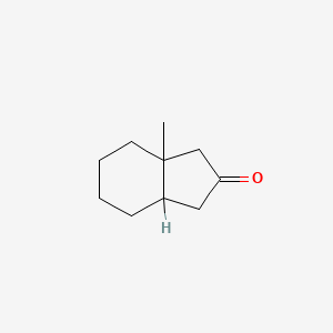 B2943102 2H-Inden-2-one, octahydro-3a-methyl-, cis- CAS No. 13351-29-6