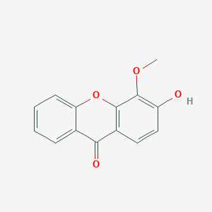 3-Hydroxy-4-methoxyxanthone