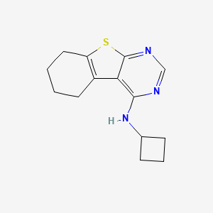 molecular formula C14H17N3S B2943179 Dopamine D2 receptor antagonist-1 