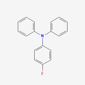 molecular formula C18H14FN B2943187 4-fluoro-N,N-diphenylaniline CAS No. 437-25-2
