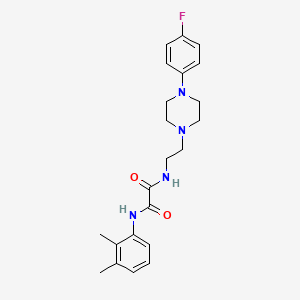 N1-(2,3-dimethylphenyl)-N2-(2-(4-(4-fluorophenyl)piperazin-1-yl)ethyl)oxalamide