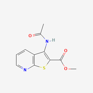 Methyl 3-(acetylamino)thieno[2,3-b]pyridine-2-carboxylate