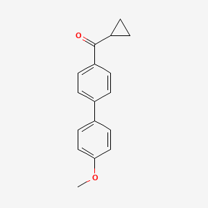 Cyclopropyl(4'-methoxy[1,1'-biphenyl]-4-yl)methanone