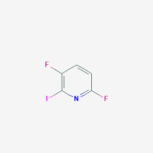 molecular formula C5H2F2IN B2943953 3,6-Difluoro-2-iodopyridine CAS No. 1214350-80-7