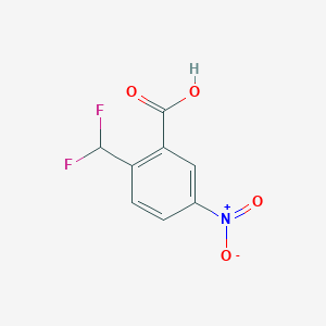 2-(Difluoromethyl)-5-nitrobenzoic acid