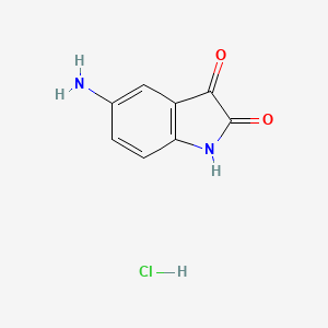 5-Aminoindoline-2,3-dione hydrochloride