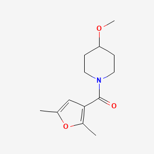 (2,5-Dimethylfuran-3-yl)(4-methoxypiperidin-1-yl)methanone