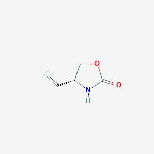 molecular formula C5H7NO2 B2944292 (R)-4-Vinyloxazolidin-2-one CAS No. 154334-64-2