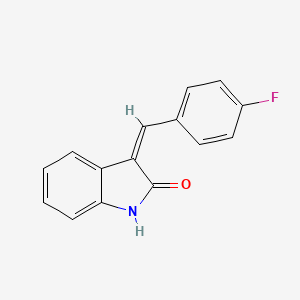 molecular formula C15H10FNO B2944414 SU5205 CAS No. 3476-86-6; 90828-17-4