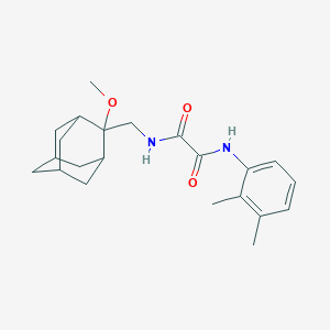 molecular formula C22H30N2O3 B2944444 N'-(2,3-dimethylphenyl)-N-[(2-methoxyadamantan-2-yl)methyl]ethanediamide CAS No. 1797695-64-7