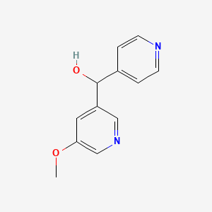 (5-Methoxypyridin-3-yl)-pyridin-4-ylmethanol