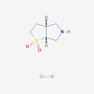 cis-Hexahydro-2H-thieno[2,3-C]pyrrole 1,1-dioxide hcl