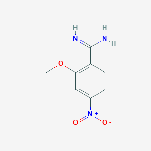 2-Methoxy-4-nitrobenzenecarboximidamide